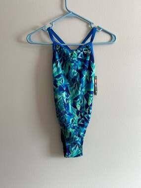 Durafast Elite® Women's Cutoutfit Swimsuit - Crystalized – ,
